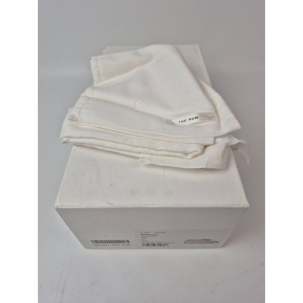 The Row Women's Red Mara Flats Size 37 - Picture 9 of 9